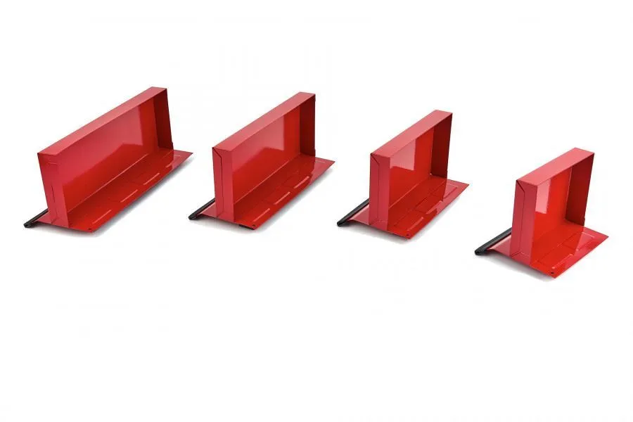 set crvenih magnetnih kutija, 4 kom - slika 3