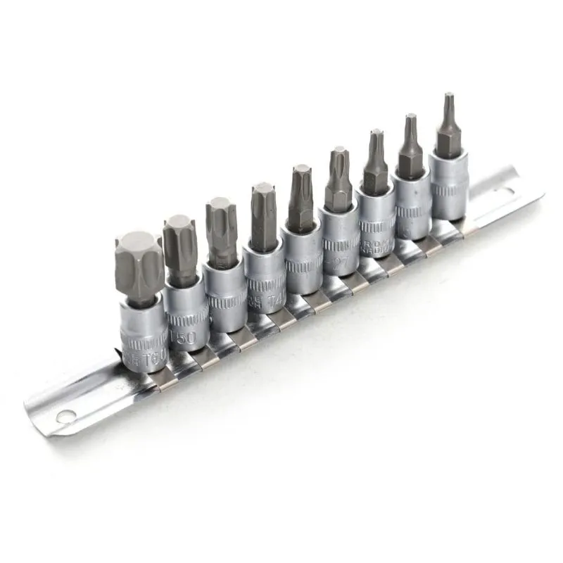 set torx nasadnih ključeva 1/4", t10-t60 - slika 1