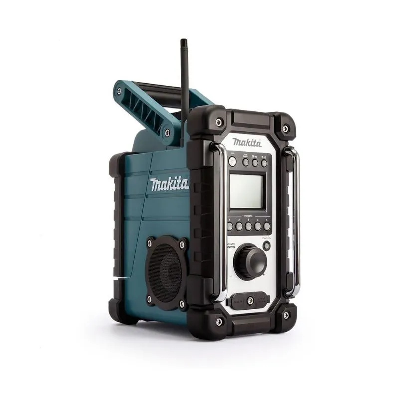 makita aku radio dmr107 z 7,2v - 18v li-ion - slika 2