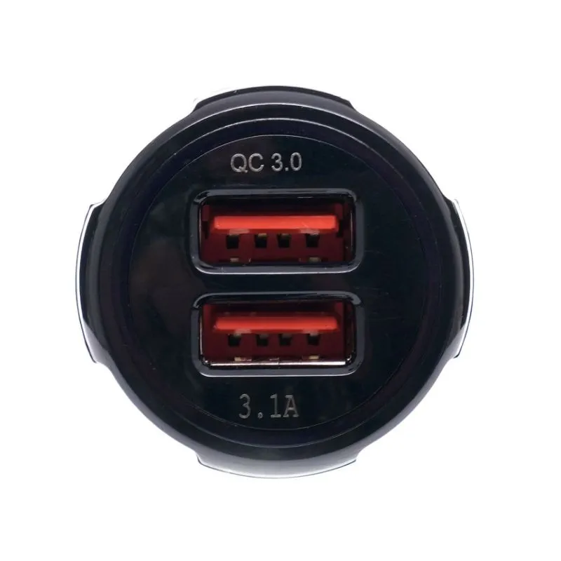 auto punjač za brzo punjenje s 2 usb priključka - slika 3