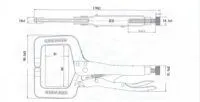kliješta za pričvršćivanje, 179 mm - slika 2