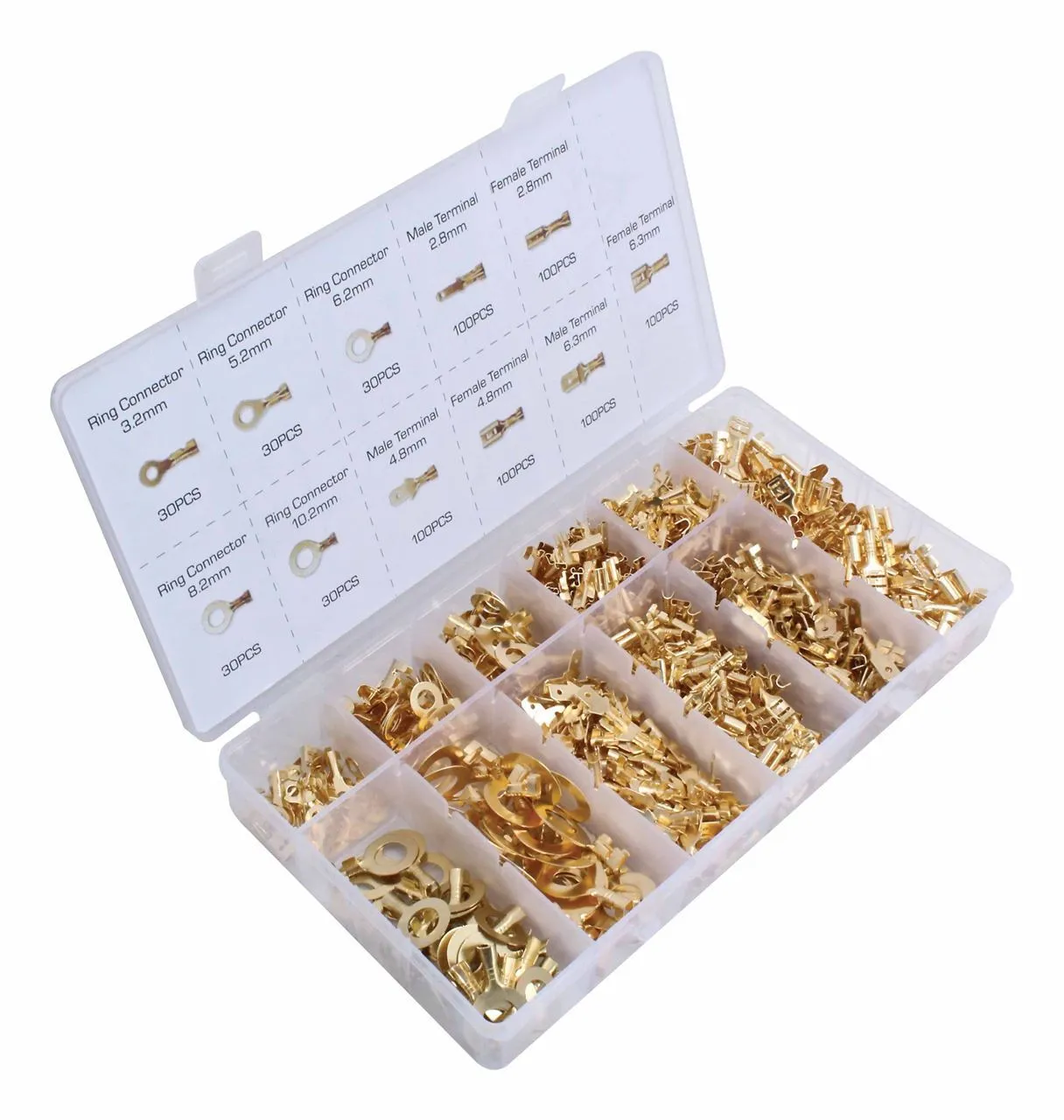 set neizoliranih konektora za kablove, 750 kom - slika 2