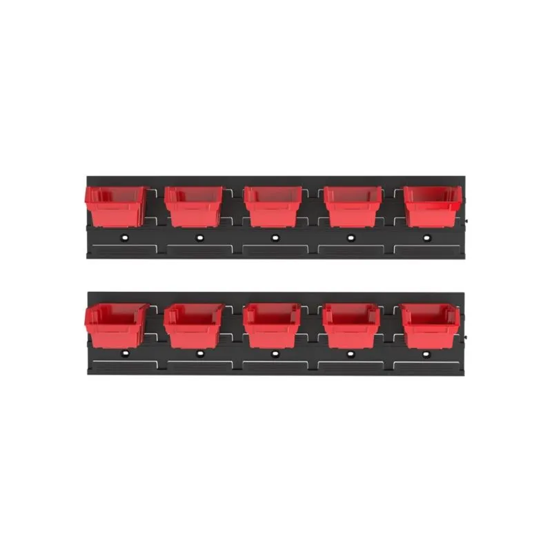 zidni organizacijski set s 2 radne ploče fx s i 10 ergobox 0.5 spremni - slika 2