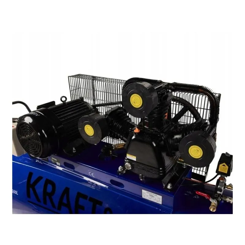 uljni kompresor 500l / 3 klipa / 400v - slika 2