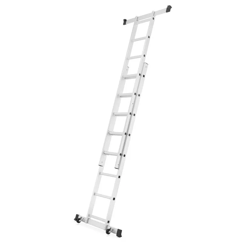 aluminijska skela- ljestve 2x8 gazišta - slika 2