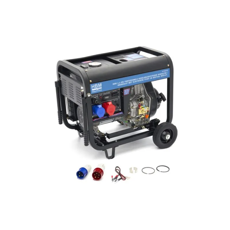 generator električne snage od 4400 w s dizelskim motorom - slika 5