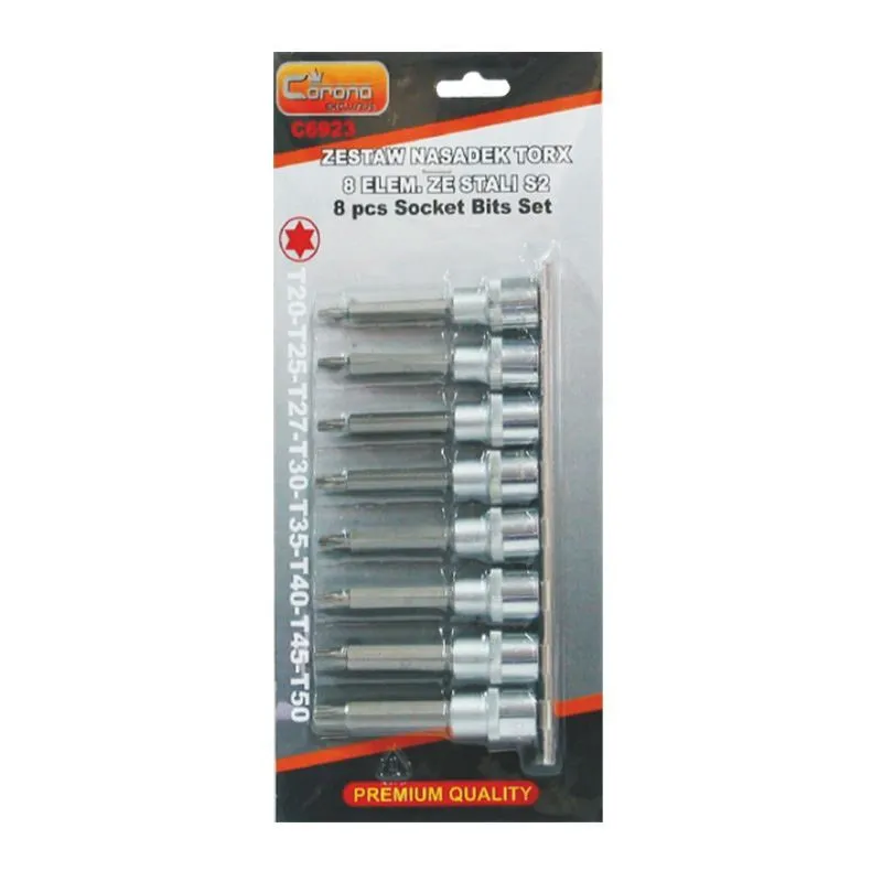 set torx nasadnih ključeva t20-t50 - slika 2