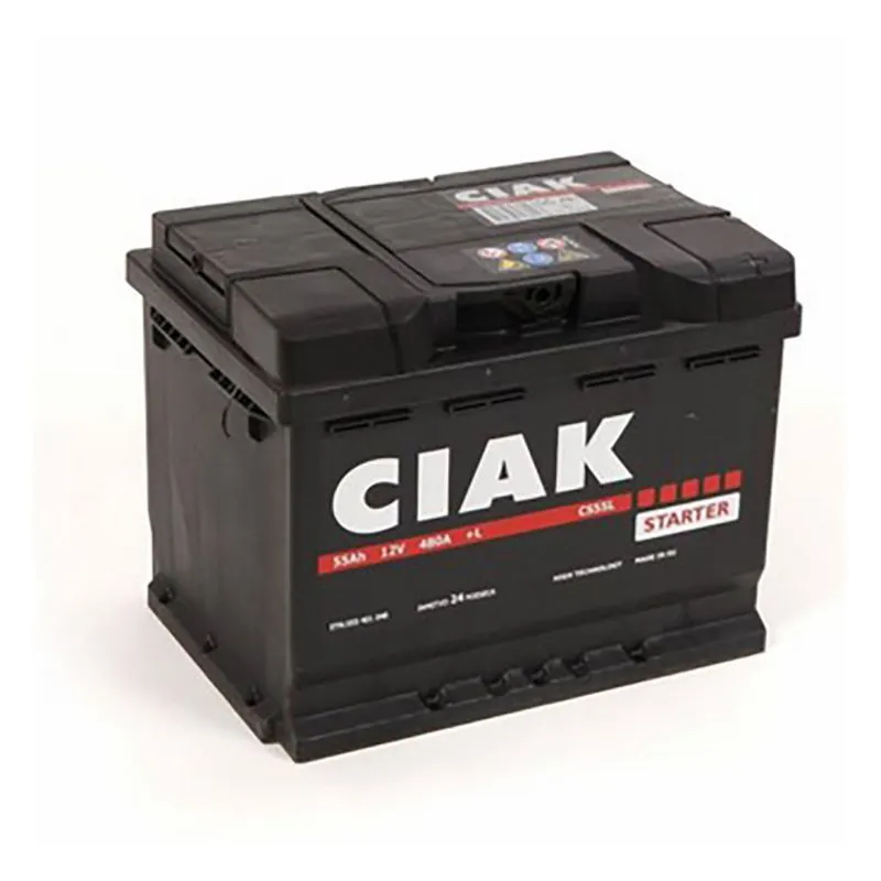 akumulator 12v-55ah l+ - slika 1