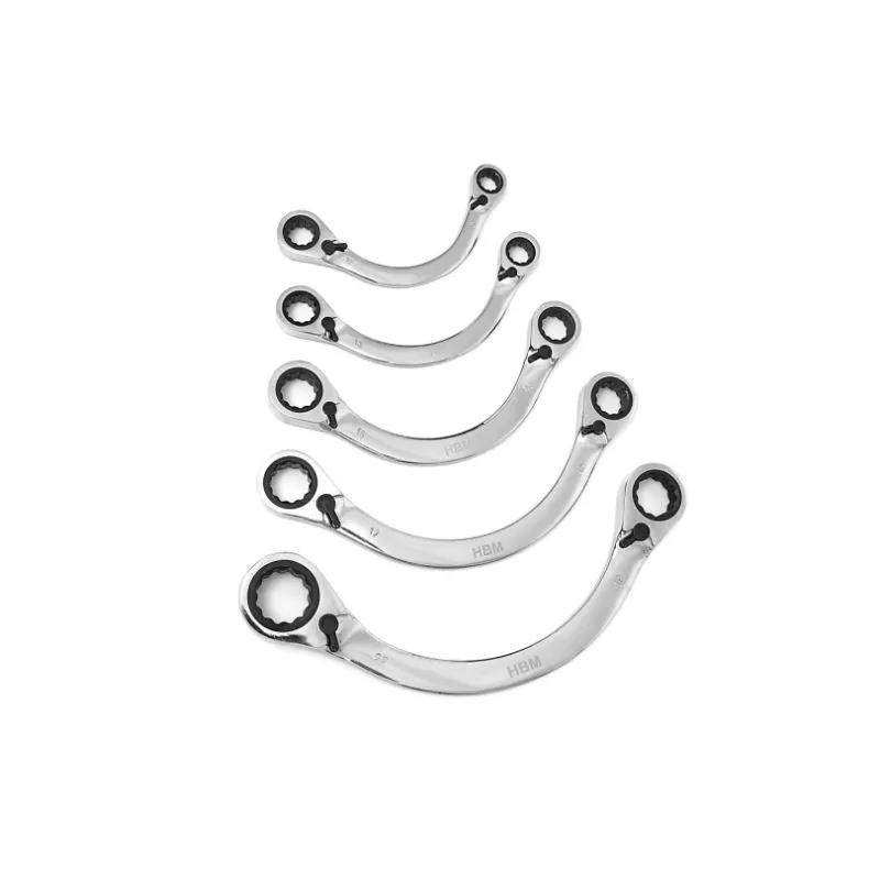 set polumjesečastih ključeva sa račnom 10 - 22 mm, 5 komada - slika 4