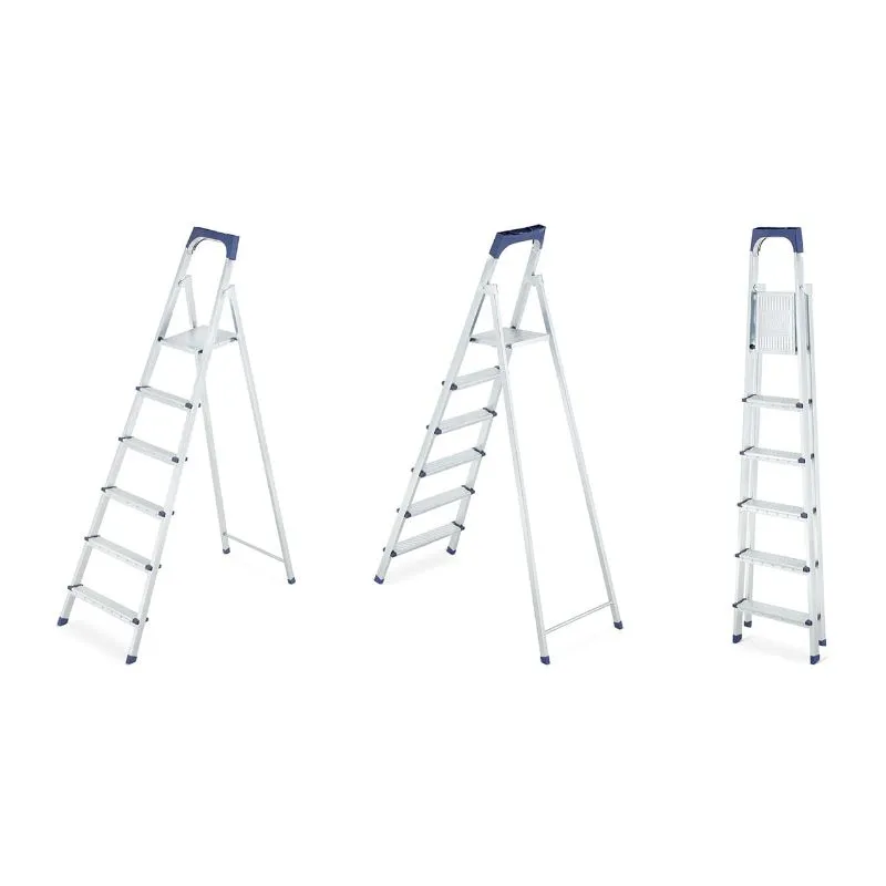 sklopive aluminijske ljestve 1x6 - slika 4