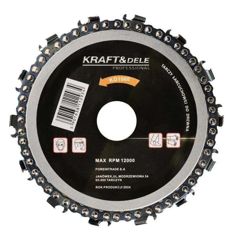Rezna ploča za drvo 125mmx22,2mm - Prelog