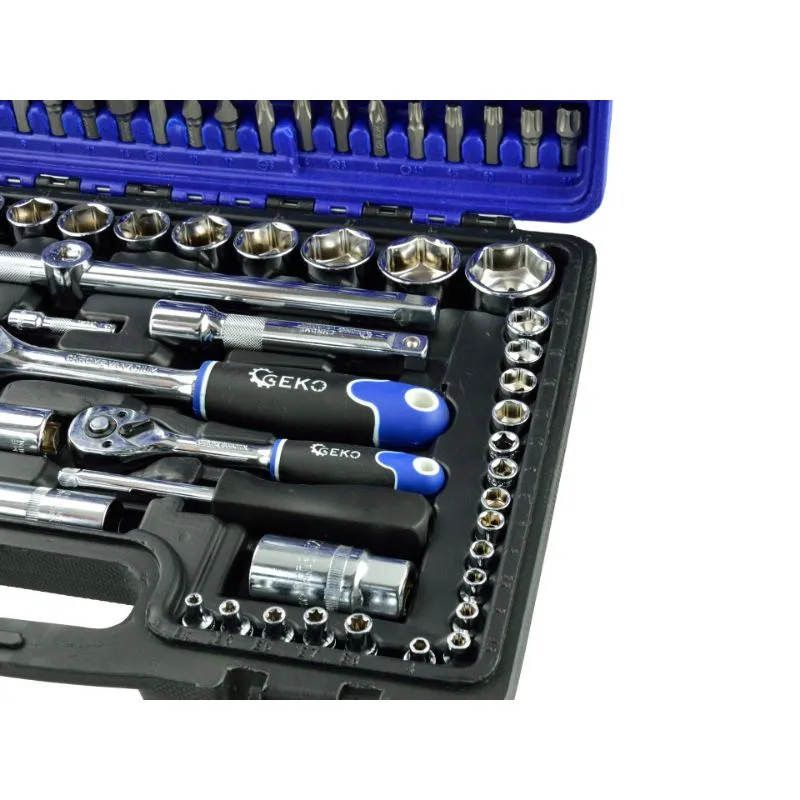 set nasadnih ključeva 108 komada, 1/4" i 1/2" - slika 3