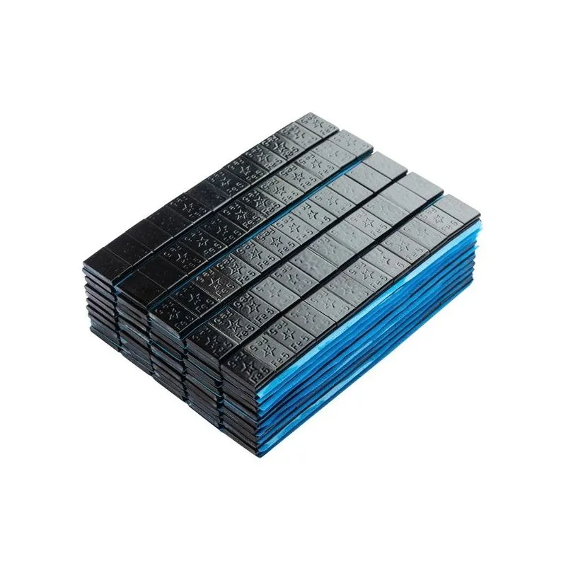 crni samoljepljivi utezi za balansiranje,12x5g, 50 traka - slika 5