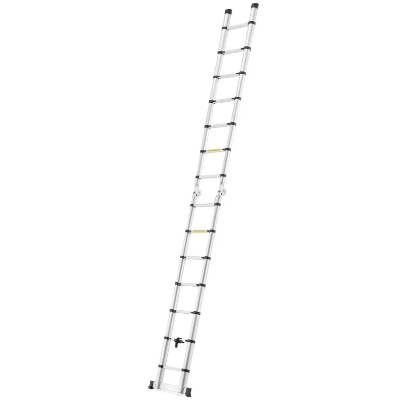 dvostrane teleskopske aluminijske ljestve od 380 cm - slika 6