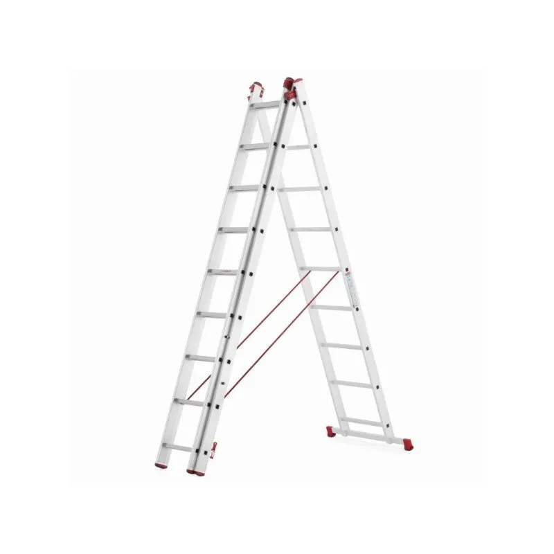 aluminijske ljestve, univerzalne 3x9,m - slika 4