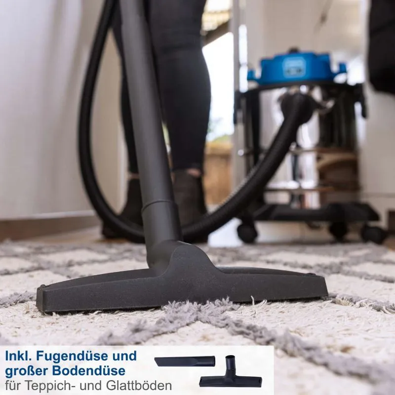 usisavač za mokro i suho čišćenje 1300 w, 20l, vc20 - slika 2