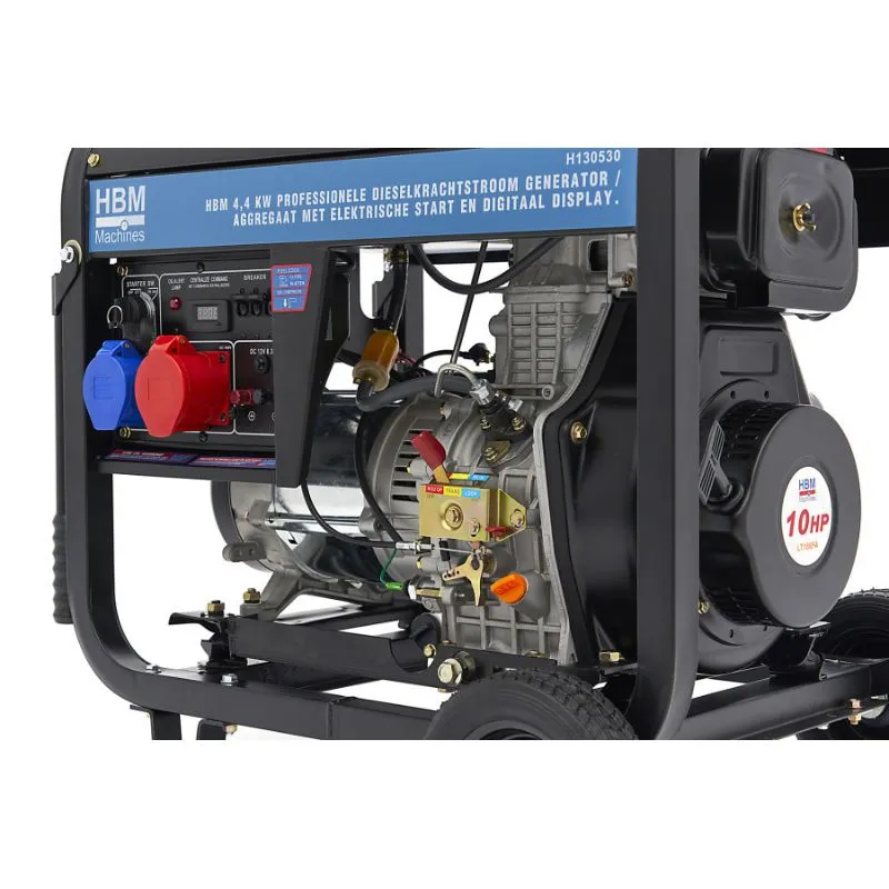 generator električne snage od 4400 w s dizelskim motorom - slika 9