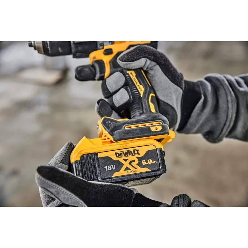 dewalt aku xr udarna bušilica/odvijač 18v, 2 x 5,0 ah - slika 5