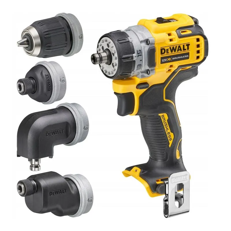 dewalt aku udarna bušilica s više glava, 12v sa priborom - slika 3