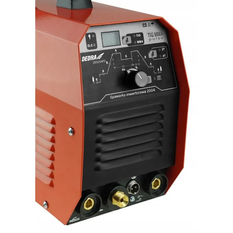 aparat za zavarivanje tig/mma funkcja pulse, zaslon 230v - slika 2