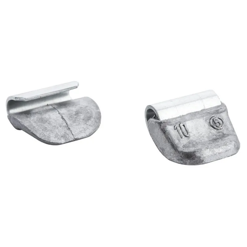 clip-on utezi za čelične felge, 10g, 100 kom, olovo-pb - slika 2