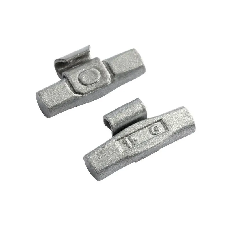 clip on utezi za čelične felge, 15 g, 100 kom - slika 2