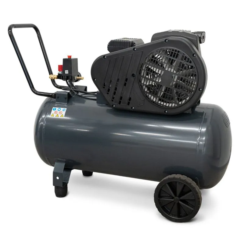 klipni kompresor 230 v, 10 bara, 100 l - slika 3