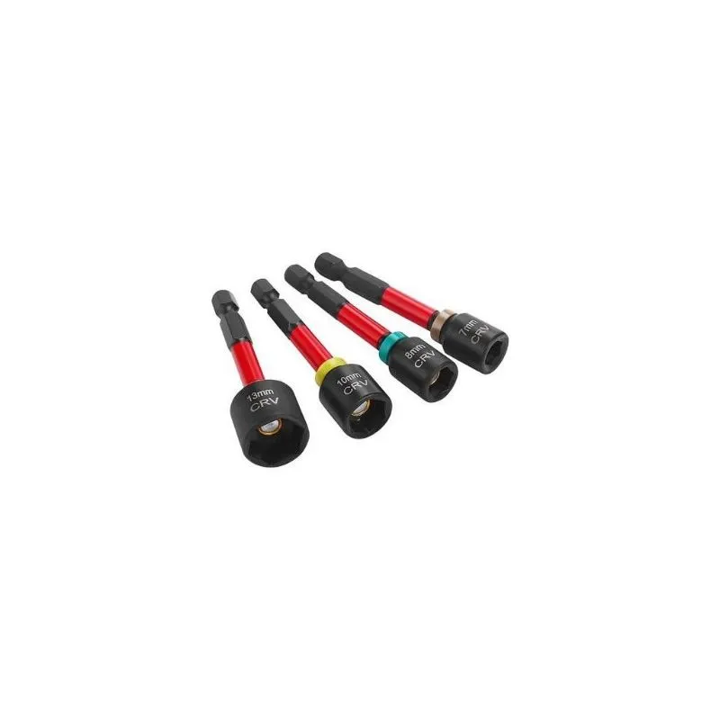 set nasadnih ključeva bitovi 4 kom, 7, 8, 10, 13 mm - slika 5