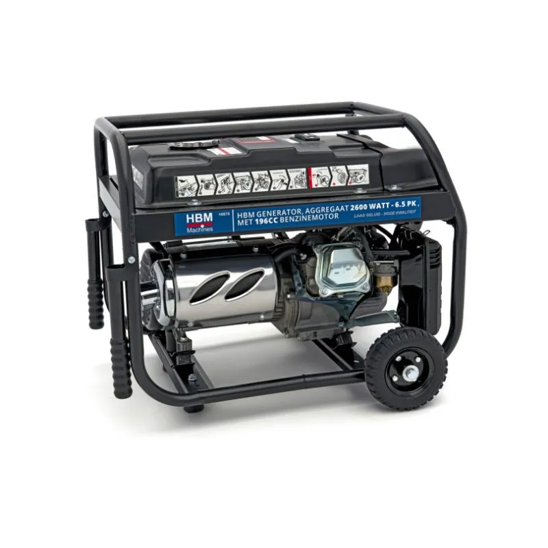 generator električne struje, agregat 2600 w - 6,5 ks, sa 196cc benzins - slika 5