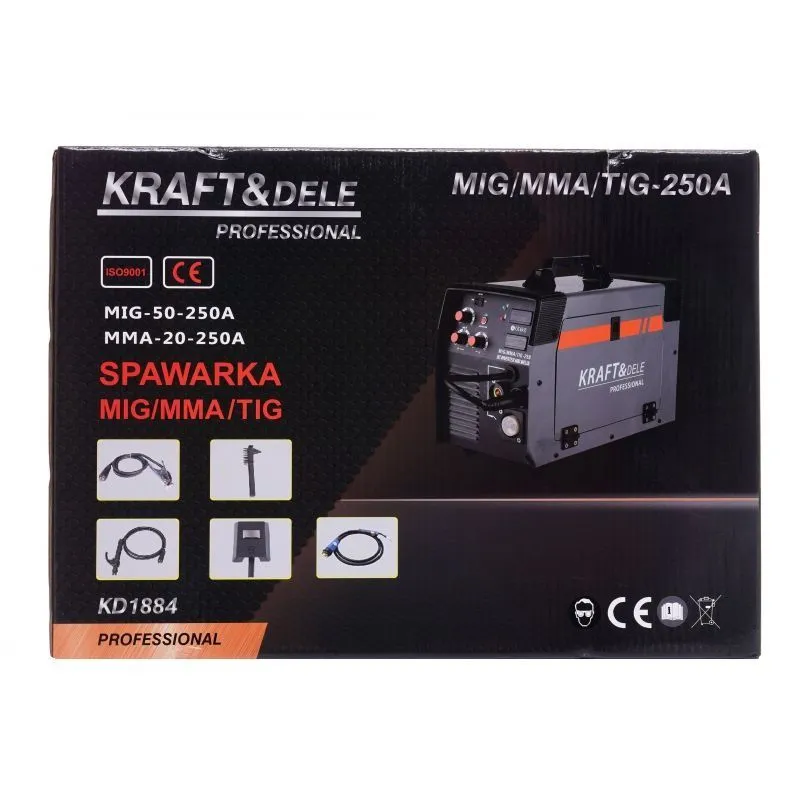 aparat za zavarivanje mig / mag / mma / tig 250a - slika 7