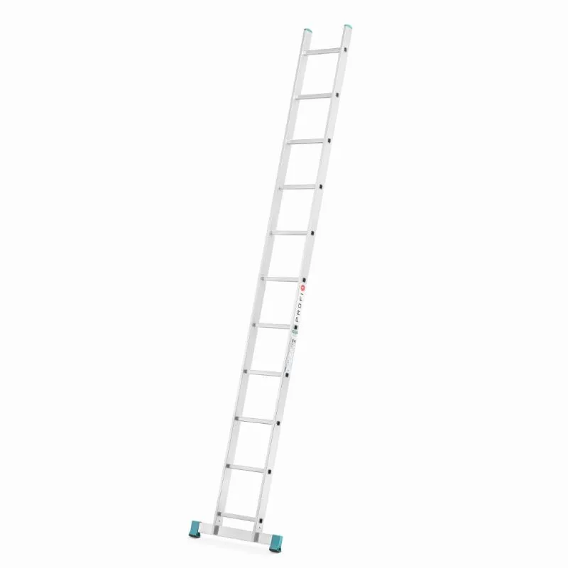 aluminijske nagibne ljestve 3,13 m s dvokomponentnim nogama - slika 2