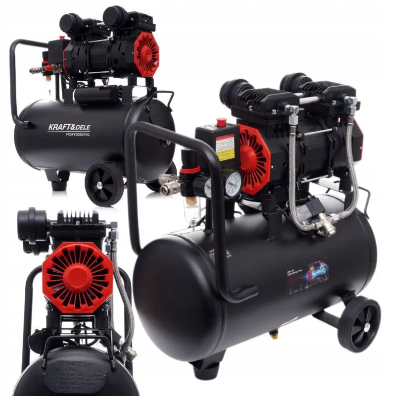 bezuljni kompresor 24l, 1390w, 8 bar - slika 8