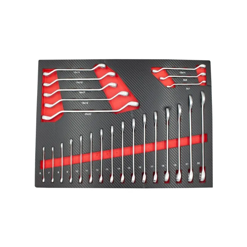 crveni set od 236 komada premium alata, 6 uložaka - slika 8