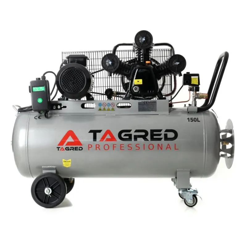 Klipni kompresor 150 l, V3, 10 bara, 420 l/min, 400V - Prelog
