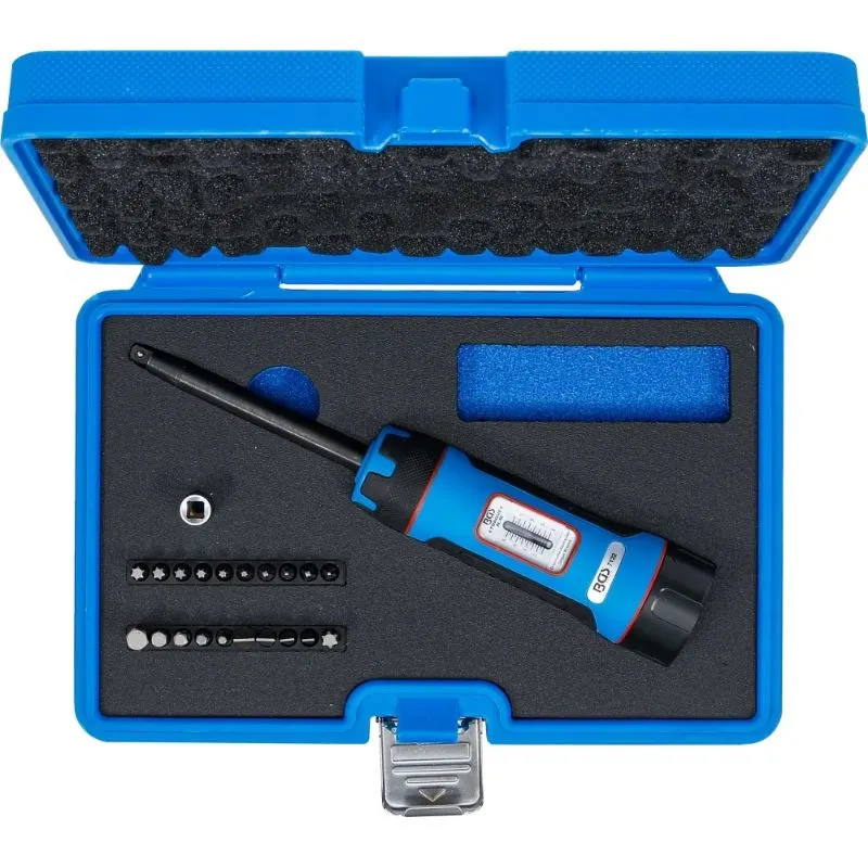 set moment ključa s bitovima 1/4" 1–8 nm s 22 dijela - slika 2