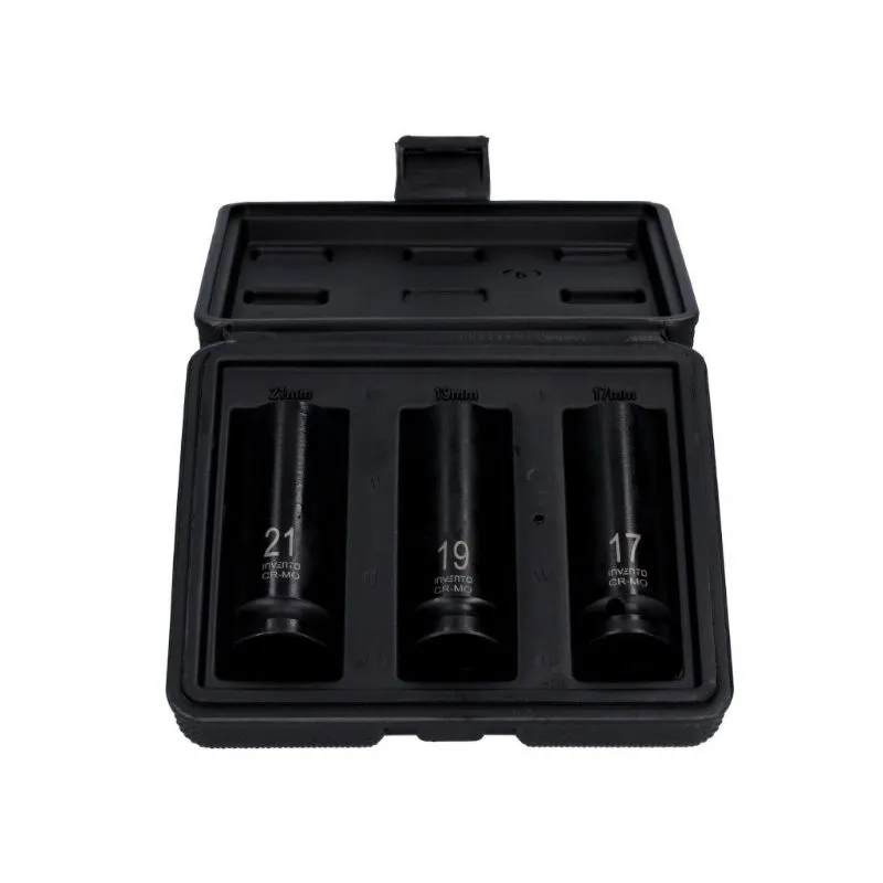 set udarnih nasadnih ključeva 1/2" 17, 19, 21 mm - slika 2