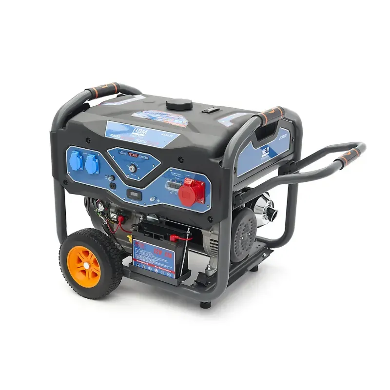 generator električne snage od 8000 w s benzinskim motorom, 230v, 12v - slika 3