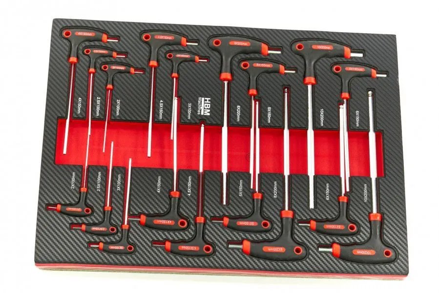 crveni set od 262 komada premium alata za kolica, 7 uložaka - slika 8