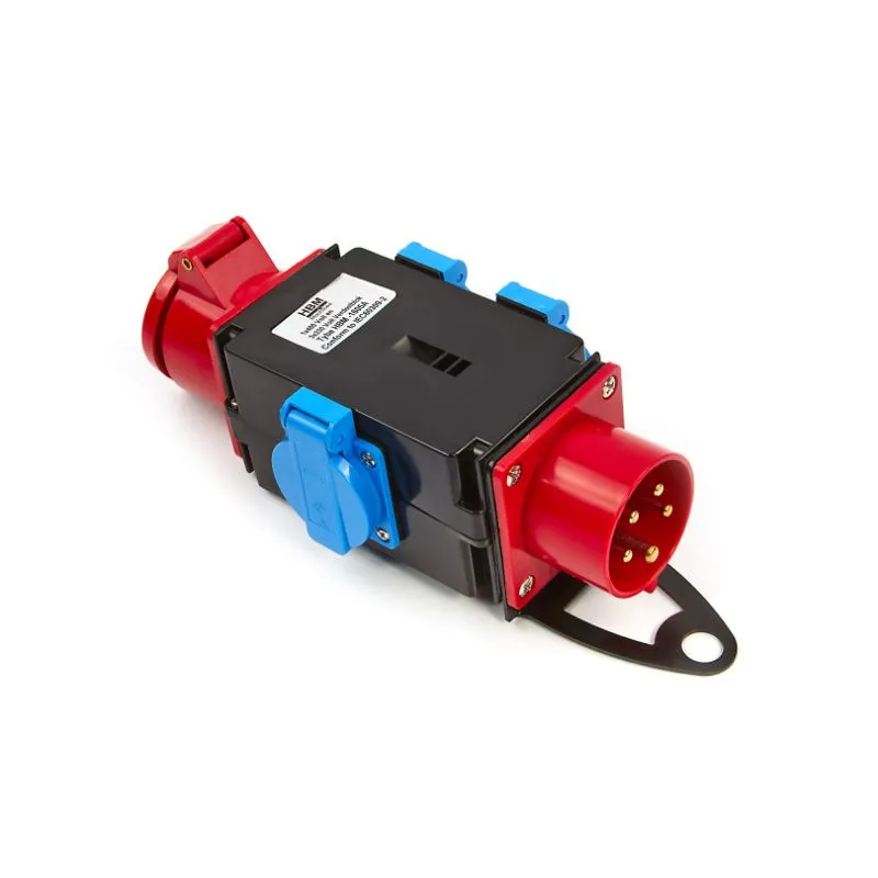 razdjelnik struje sa cee 1 x 400 i 3 x 230 volti - slika 3