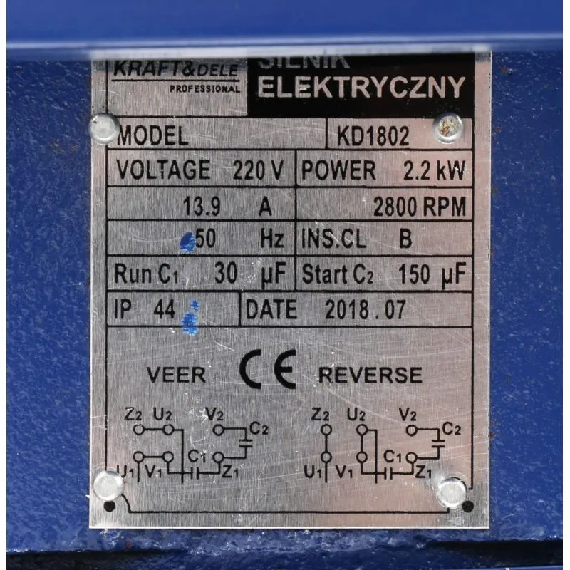 elektromotor 220v, 28100 rpm, 3,0 kw - slika 4
