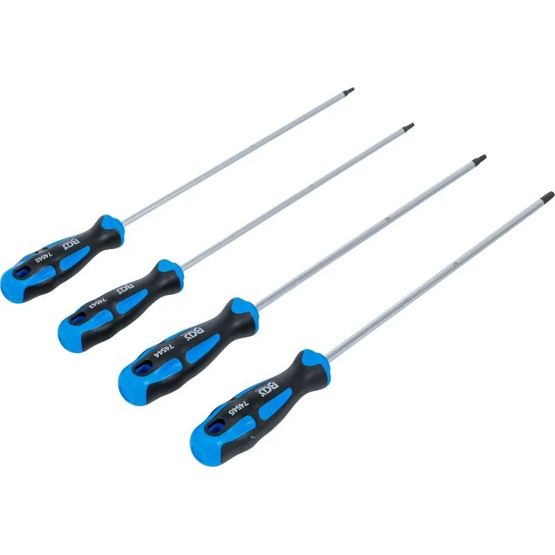 set odvijača | extra dugi | t-star (za torx) | t15 - t30 | 4 kom - slika 5