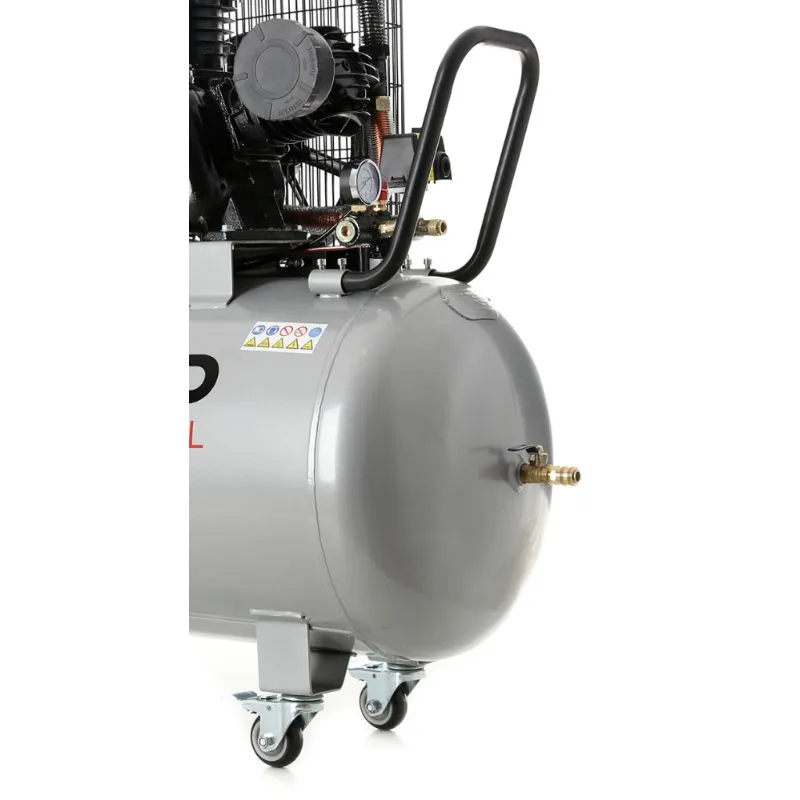 klipni kompresor 300 l, v3, 8 bara, 1190l / min , 400v - slika 2