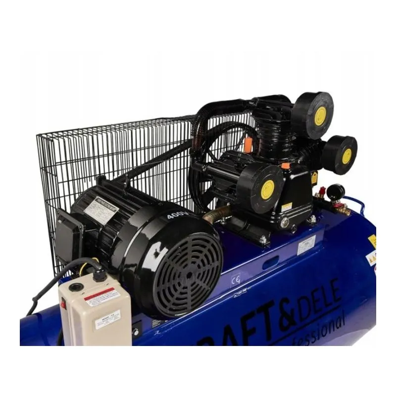 uljni kompresor 500l / 3 klipa / 400v - slika 3