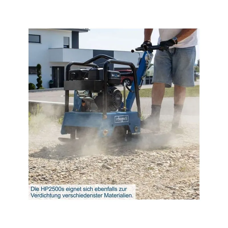 hp2500s vibracijska ploča - 6,5 ks,125 kg, 30.000 n - slika 3