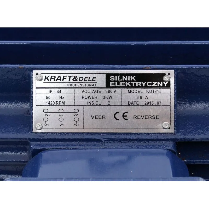 elektromotor 380v, 3000 w, 1420 rpm - slika 4