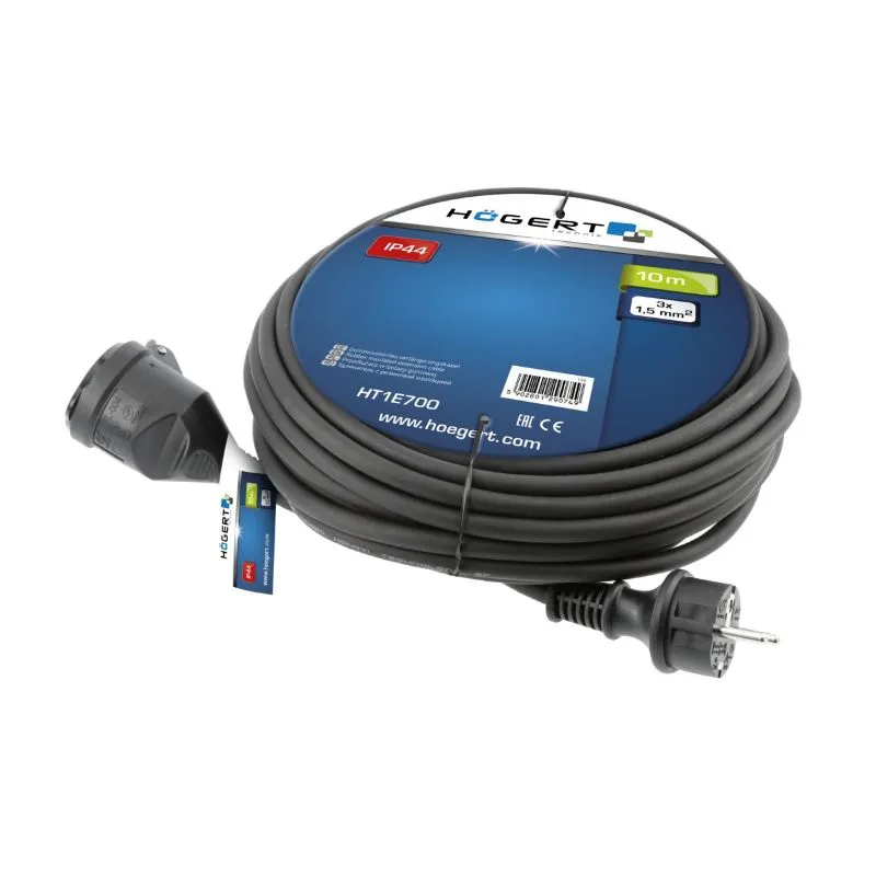 produžni kabel s gumenom izolacijom 20 m ip44 3x1,5 mm2 - slika 2