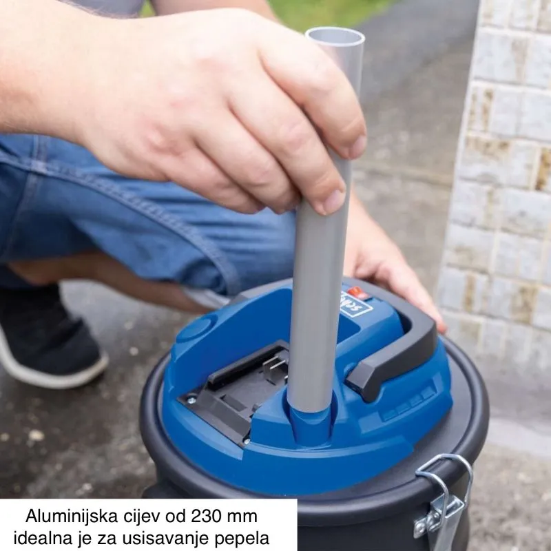 c-avc15-x aku usisavač za pepeo, 15 l, 20v - slika 7