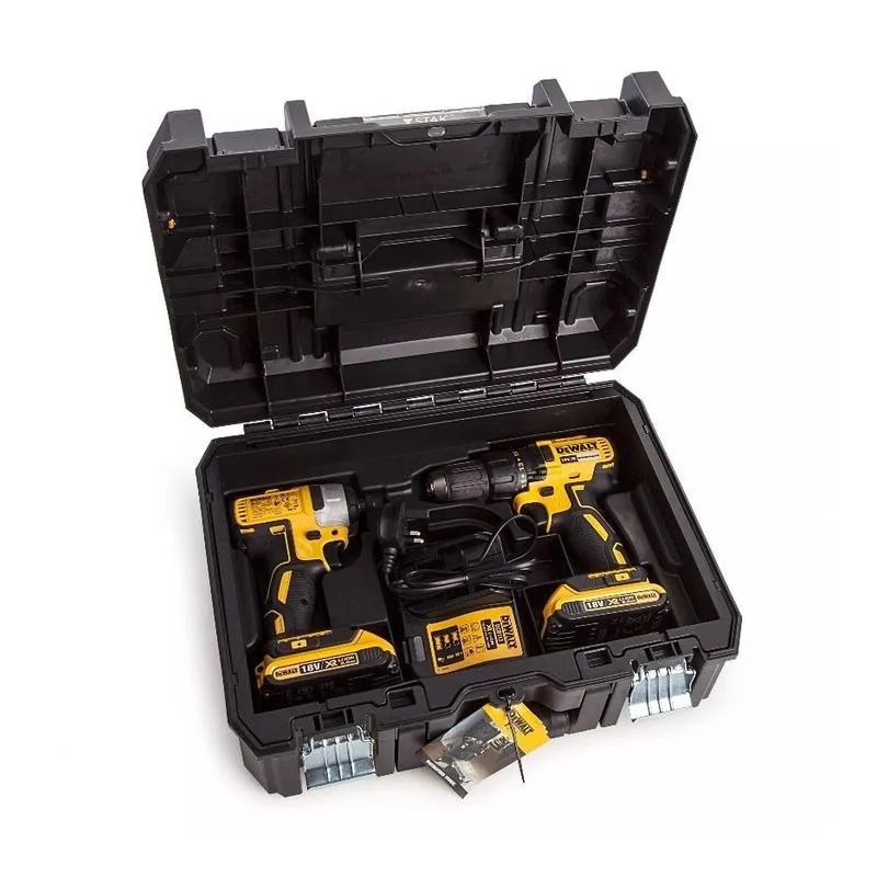 dewalt set aku alata odvijač + bušilica 18v, 2.0ah - slika 1