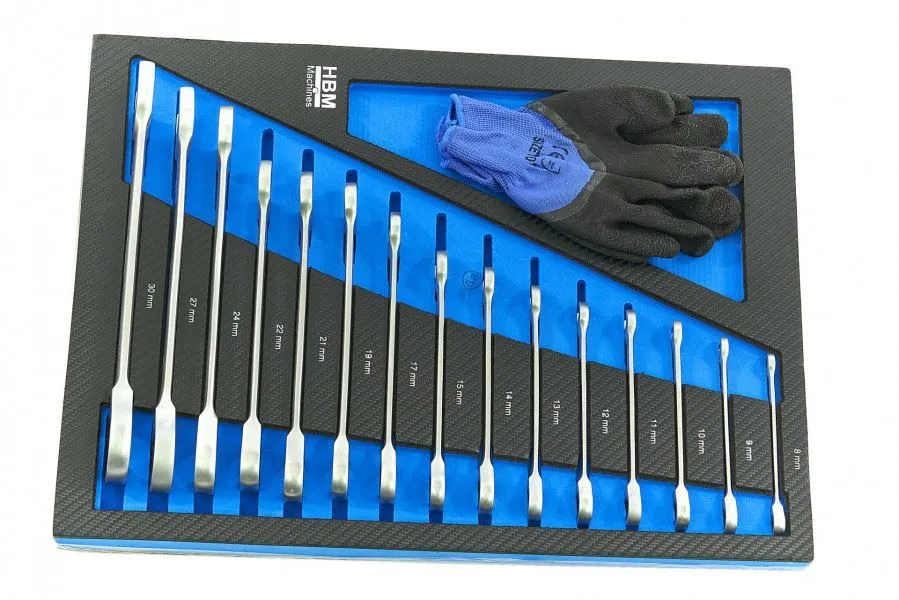 plavi set od 262 komada premium alata, 7 uložaka - slika 9