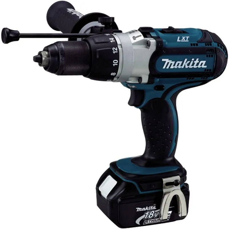 makita aku udarna bušilica - odvijač 18v, 5.0 ah , 80 nm - slika 1